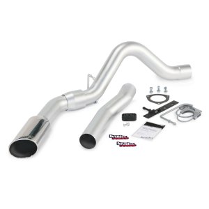 Chevrolet 3500 Performance Exhaust - Banks Power - Monster Exhaust System, Single Exit, Chrome SideKick Tip - Chrome - `11-`14